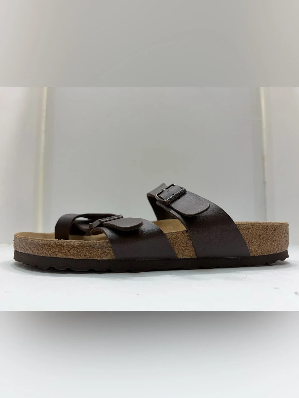 Birkenstock Mayari Brown Oiled Leather Sandals Women Size 9 / Men 7 (EU 40)